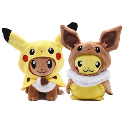 Pikachu eevee plush.