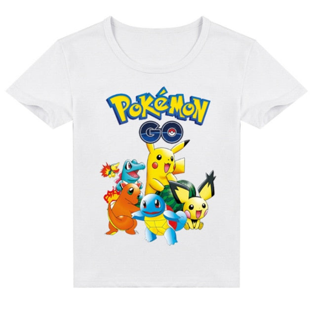 Pikachu family shirt.