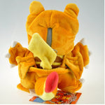 Pikachu in charizard costume plush.