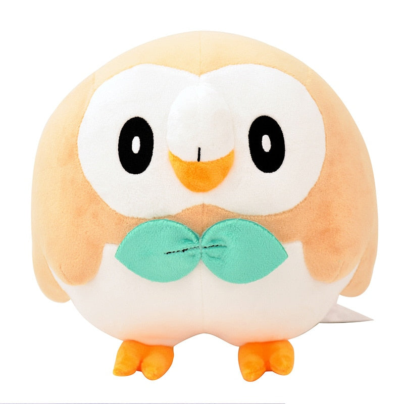 Pikachu rowlet plush