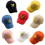 Pikachu wearing a baseball cap
