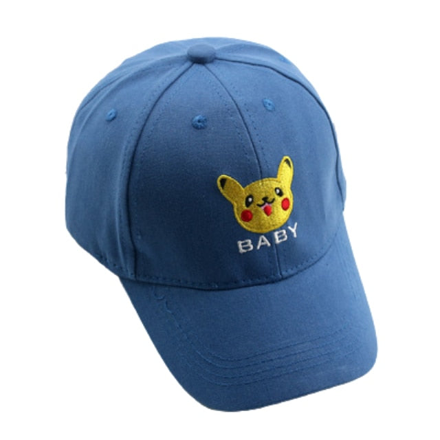 Pikachu wearing a baseball cap