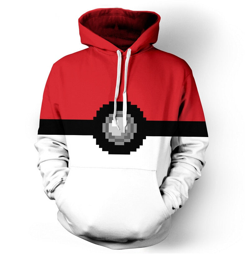 Pokemon hoodie pokeball