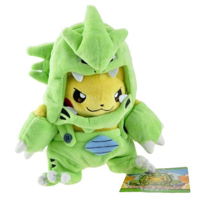 Pokemon plush <br> Pikachu in Tyranitar