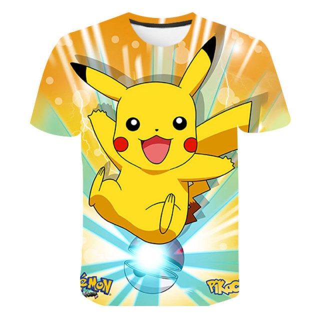 Pokemon shirt <br> Pikachu