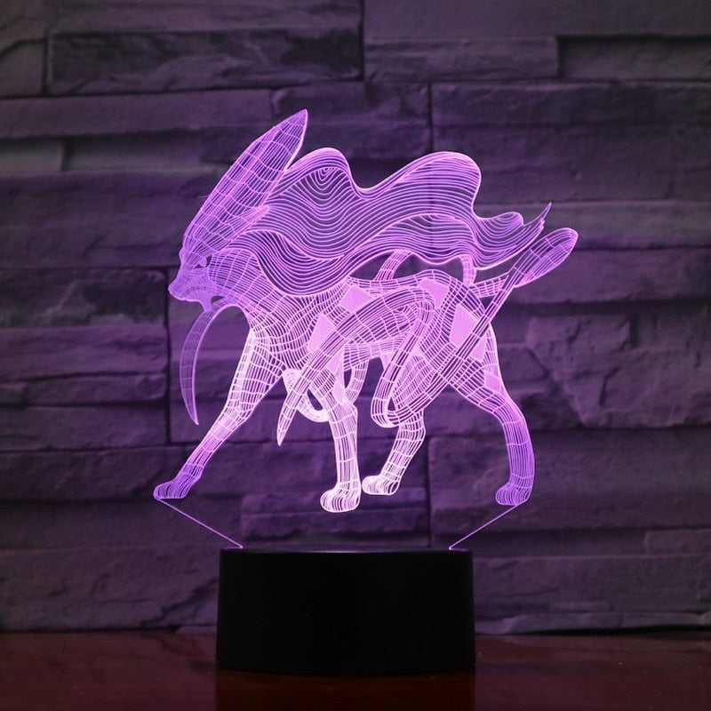 Suicune lamp