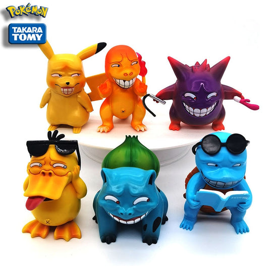 Halloween TOMY Pokemon Funny Funny Freak PVC Anime Action Figure