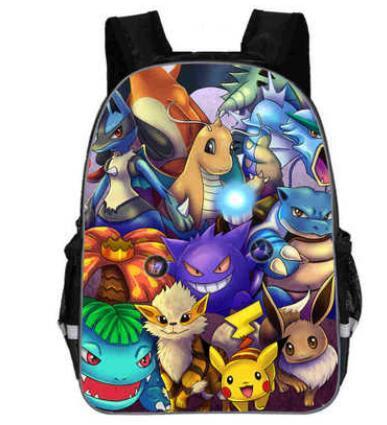 Pokemon backpack <br> Fan Art.