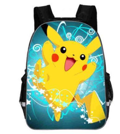 Pokemon backpack <br> Happy pikachu.