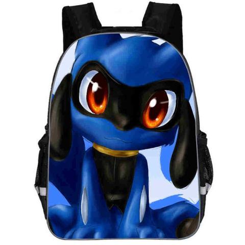 Lucario Plush Pochette Pokemon Goods Pokemon Shoulder Bag Bag Backpack