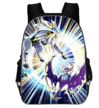 Pokemon backpack <br> Solgaleo & Lunala.