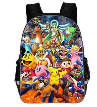 Pokemon backpack <br> Super Smash Bros.