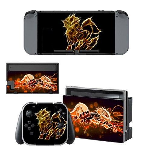 Pokemon stickers <br> Arcanine Nintendo Switch.