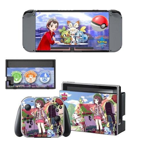 Pokemon stickers <br> Trainer 8G Nintendo Switch.