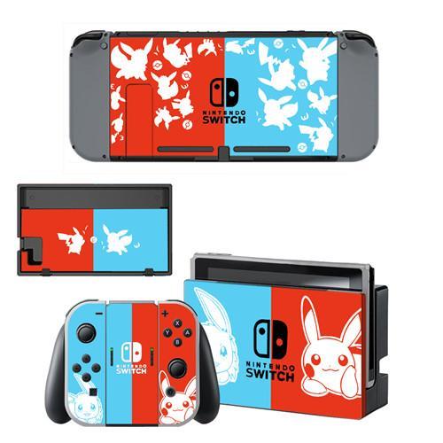 Pokemon stickers <br> Pikachu Nintendo Switch.