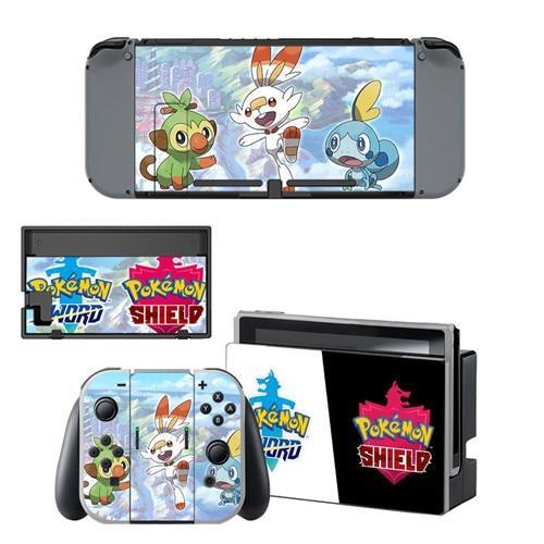 Pokemon stickers <br> Galar Nintendo Switch.