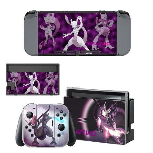 Pokemon stickers <br> Mewtwo Nintendo Switch.