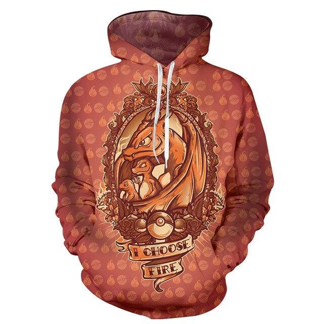 Charizard hoodie.