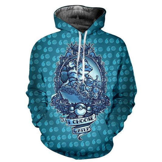 Squirtle blastoise hoodie.