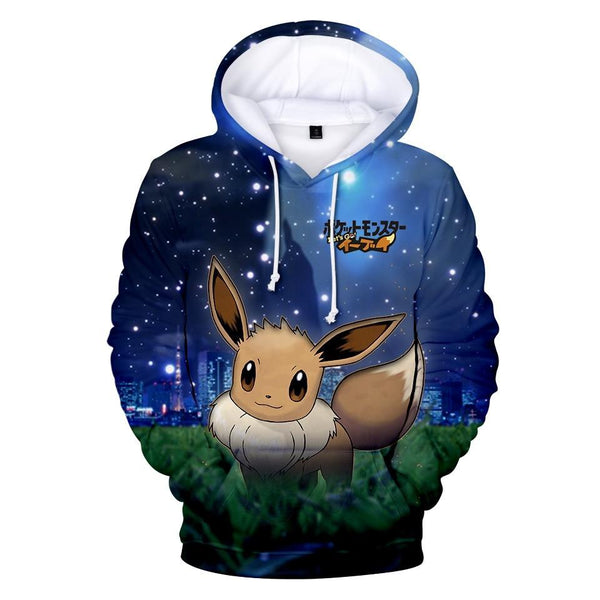 Eevee pokemon hoodie Pokemon Faction
