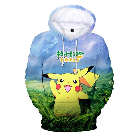 Pokemon hoodie <br> Pokemon Go Pikachu.