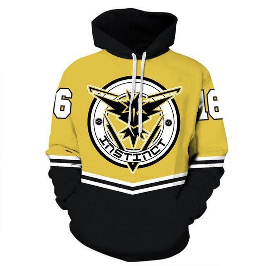 Pokemon team instinct hoodie.