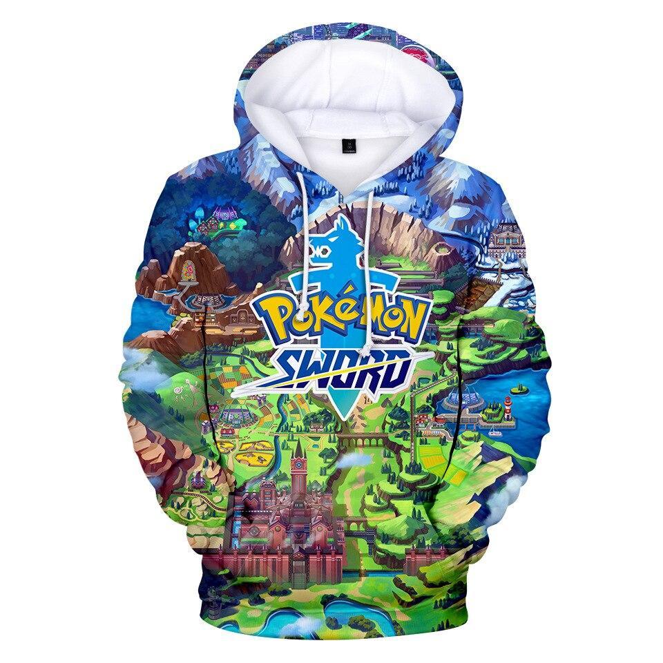 Pokemon sword and shield hoodie.