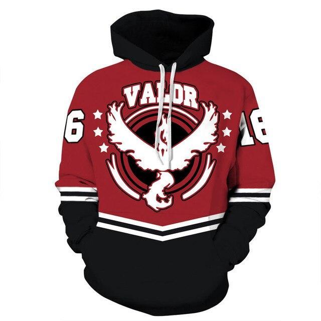 Team valor hoodie.