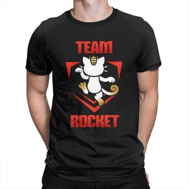 Pokemon shirt <br> Meowth Team Rocket.