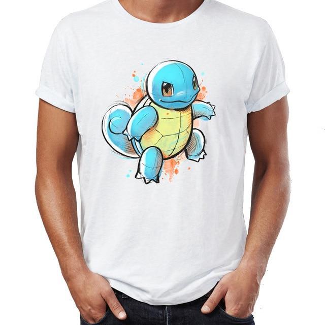 Pokemon shirt <br> Squirtle design.