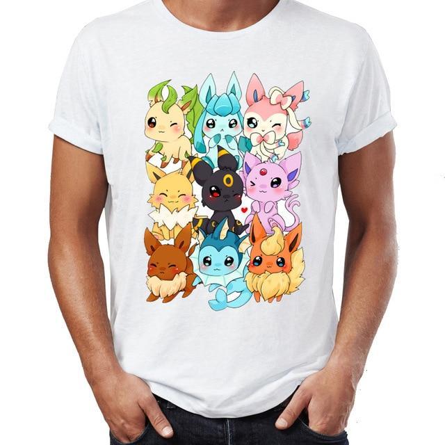 Pokemon shirt <br> Eeveelution kawaii.