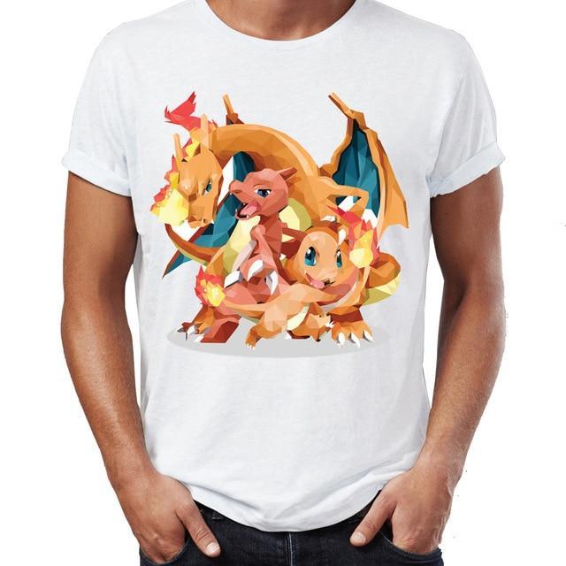 Charmander evolution shirt.