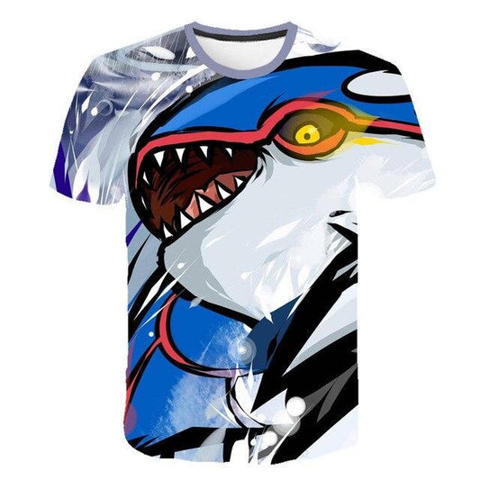 Kyogre shirt.