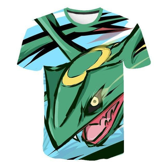 Rayquaza shirt.