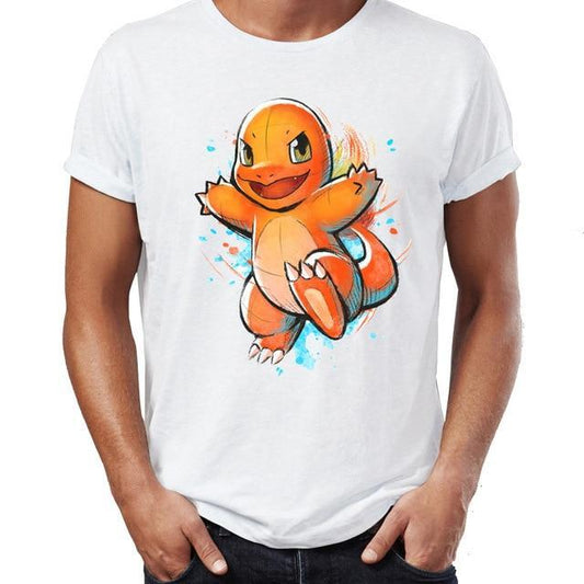 Pokemon charmander shirt.